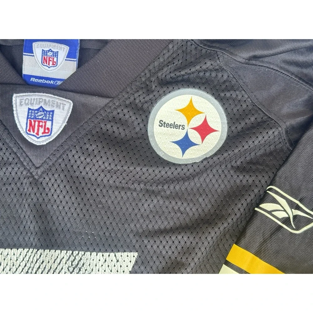 Ben Roethlisberger Reebok NFL Equipment Steelers on Field Jersey X-Large XL GUC